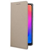 Púzdro knižkové SMART BOOK CASE pre XIAOMI Mi A2 LITE (REDMI 6 PRO) - zlaté