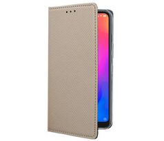 Púzdro knižkové SMART BOOK CASE pre XIAOMI Mi A2 LITE (REDMI 6 PRO) - zlaté