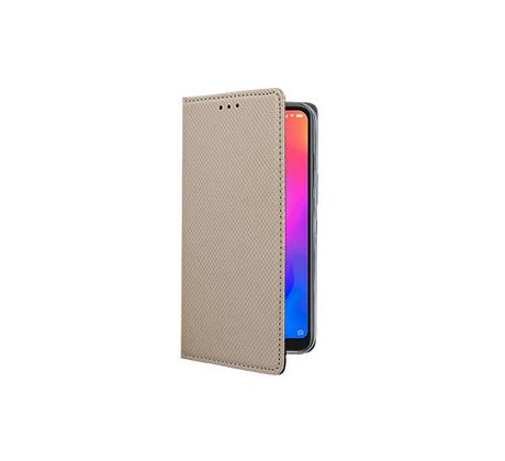 Púzdro knižkové SMART BOOK CASE pre XIAOMI Mi A2 LITE (REDMI 6 PRO) - zlaté