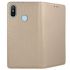 Púzdro knižkové SMART BOOK CASE pre XIAOMI Mi A2 LITE (REDMI 6 PRO) - zlaté