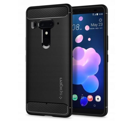 Púzdro SPIGEN RUGGED ARMOR™ pre HTC U12+ - čierne