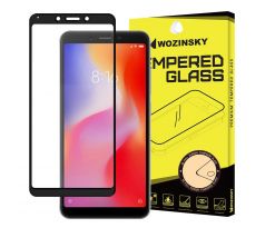 Tvrdené sklo WOZINSKY 5D FULL COVER (full glue) 9H PRO (TG) pre XIAOMI REDMI 6 - čierne