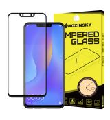 Tvrdené sklo WOZINSKY 5D FULL COVER (full glue) 9H PRO (TG) pre HUAWEI P SMART+ (NOVA 3i) - čierne