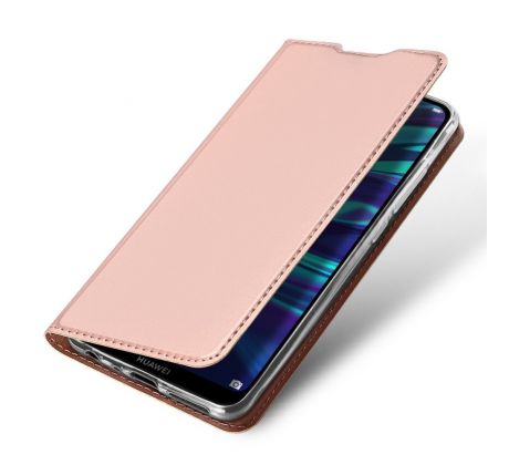 Púzdro knižkové DUX DUCIS PRO SKIN SERIES pre HUAWEI P SMART (2019)/HONOR 10 LITE - ružové