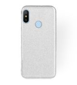 Púzdro SHINING CASE pre XIAOMI Mi A2 LITE (REDMI 6 PRO) - strieborné