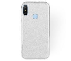 Púzdro SHINING CASE pre XIAOMI Mi A2 LITE (REDMI 6 PRO) - strieborné