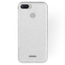 Púzdro SHINING CASE pre XIAOMI REDMI 6/6A - strieborné