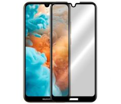 Tvrdené sklo 5D FULL COVER (full glue) 9H PRO (TG) pre HUAWEI Y6 (2019) - čierne