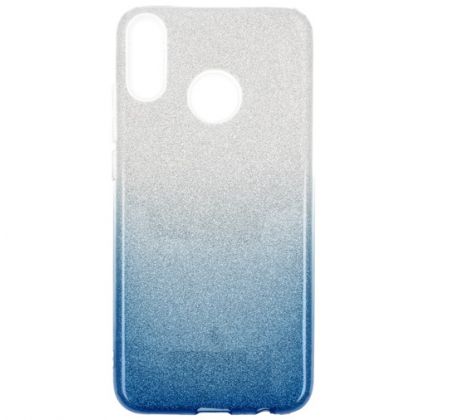 Púzdro SHINING CASE pre XIAOMI REDMI NOTE 6 (NOTE 6 PRO) - modro strieborné