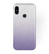 Púzdro SHINING CASE pre XIAOMI REDMI NOTE 6 (NOTE 6 PRO) - fialovo strieborné