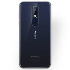 Púzdro SILIKÓNOVÉ ULTRA SLIM 0,3mm pre NOKIA 7.1 (2018) - transparentné