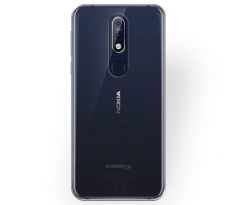 Púzdro SILIKÓNOVÉ ULTRA SLIM 0,3mm pre NOKIA 7.1 (2018) - transparentné