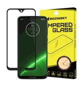 Tvrdené sklo WOZINSKY 5D FULL COVER (full glue) 9H PRO (TG) pre MOTOROLA MOTO G7/G7 PLUS - čierne