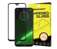 Tvrdené sklo WOZINSKY 5D FULL COVER (full glue) 9H PRO (TG) pre MOTOROLA MOTO G7/G7 PLUS - čierne