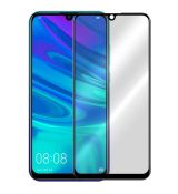 Tvrdené sklo 5D FULL COVER (full glue) 9H PRO (TG) pre HUAWEI P SMART (2019)  - čierne