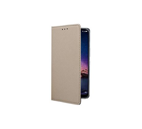 Púzdro knižkové SMART BOOK CASE pre XIAOMI Redmi NOTE 6 (NOTE 6 PRO) - zlaté