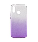 Púzdro FORCELL SHINING pre HUAWEI P20 LITE - fialovo transparentné
