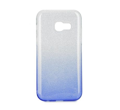 Púzdro FORCELL SHINING pre SAMSUNG GALAXY A3 (A320F) 2017 - modro transparentné