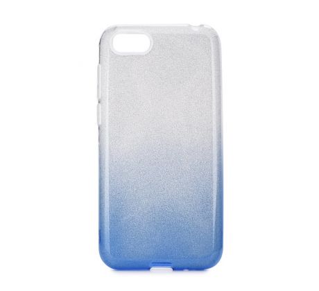 Púzdro SHINING CASE pre HUAWEI Y5 (2018)/HONOR 7S - modro transparentné