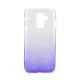 Púzdro FORCELL SHINING pre SAMSUNG GALAXY A6+ (A605F) 2018 - fialovo transparentné