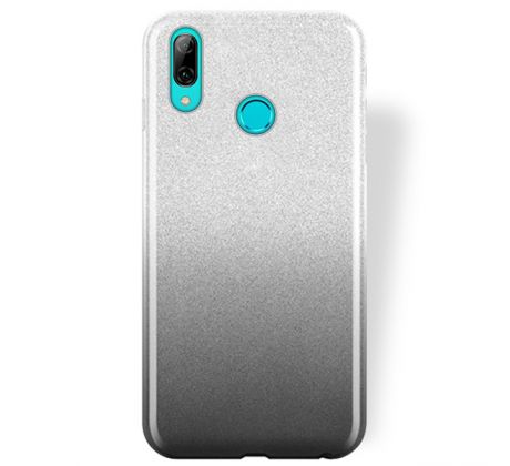 Púzdro SHINING CASE pre HUAWEI P SMART (2019)/HONOR 10 LITE - čierno transparentné