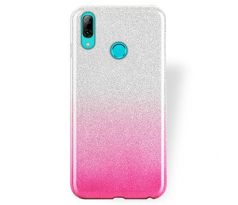 Púzdro SHINING CASE pre HUAWEI P SMART (2019)/HONOR 10 LITE - ružovo transparentné