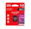 Pamäťová karta GOODRAM MICRO SDXC  64GB class 10 UHS I 100mb/s - s adaptérom