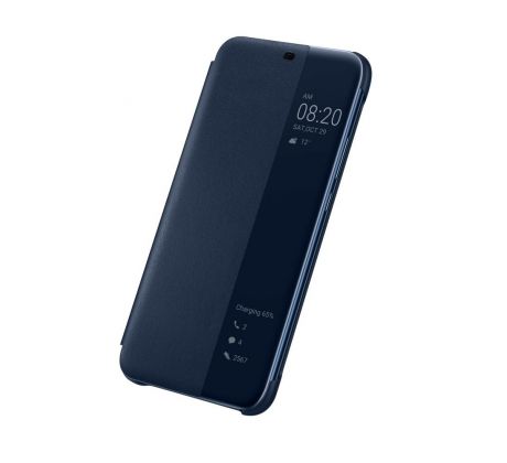 Púzdro originál HUAWEI VIEW FLIP COVER pre HUAWEI MATE 20 LITE - modré