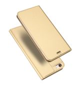 Púzdro knižkové DUX DUCIS PRO SKIN SERIES pre APPLE IPHONE 5/5S/5SE - zlaté