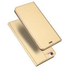Púzdro knižkové DUX DUCIS PRO SKIN SERIES pre APPLE IPHONE 5/5S/5SE - zlaté