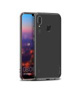 Silikónové púzdro IPAKY EFFORT + tvrdené sklo 9H pre HUAWEI P20 LITE - transparentné