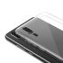 Silikónové púzdro IPAKY EFFORT + tvrdené sklo 9H pre HUAWEI P20 LITE - transparentné