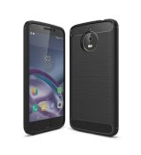 Púzdro CARBON LUX CASE pre LENOVO MOTO G6 PLUS - čierne