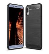 Púzdro CARBON CASE pre SONY XPERIA L3 - čierne