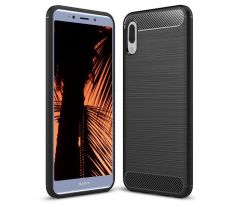 Púzdro CARBON CASE pre SONY XPERIA L3 - čierne