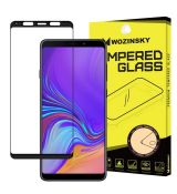 Tvrdené sklo WOZINSKY 5D FULL COVER (full glue) 9H PRO (TG) pre SAMSUNG GALAXY A9 (A920F) 2018 - čierne