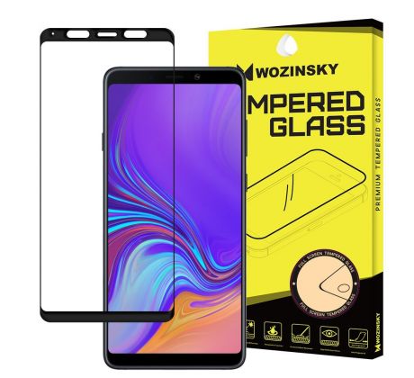 Tvrdené sklo WOZINSKY 5D FULL COVER (full glue) 9H PRO (TG) pre SAMSUNG GALAXY A9 (A920F) 2018 - čierne