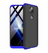 360°TPU Ochranný kryt pre NOKIA 8.1 (2018)/X7 - čierno modré