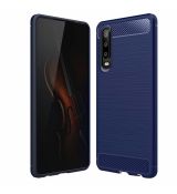 Púzdro CARBON CASE pre HUAWEI P30 - modré