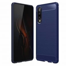 Púzdro CARBON CASE pre HUAWEI P30 - modré