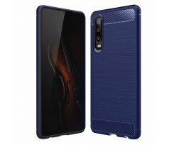 Púzdro CARBON CASE pre HUAWEI P30 - modré