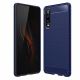 Púzdro CARBON CASE pre HUAWEI P30 - modré