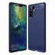 Púzdro CARBON CASE pre HUAWEI P30 PRO - modré