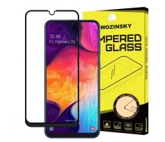 Tvrdené sklo WOZINSKY 5D FULL COVER (full glue) 9H PRO (TG) pre SAMSUNG GALAXY A30/A50 - čierne