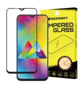 Tvrdené sklo WOZINSKY 5D FULL COVER (full glue) 9H PRO (TG) pre SAMSUNG GALAXY M20 - čierne