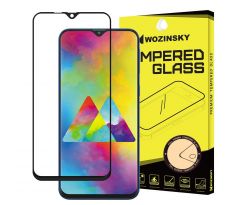 Tvrdené sklo WOZINSKY 5D FULL COVER (full glue) 9H PRO (TG) pre SAMSUNG GALAXY M20 - čierne