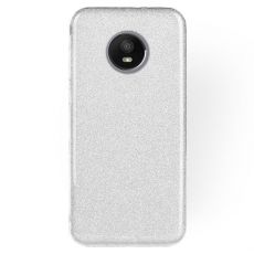Púzdro SHINING CASE pre LENOVO MOTO E4 PLUS - strieborné