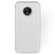 Púzdro SHINING CASE pre LENOVO MOTO E4 PLUS - strieborné
