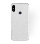 Púzdro SHINING CASE pre XIAOMI REDMI NOTE 5 (NOTE 5 PRO) - strieborné