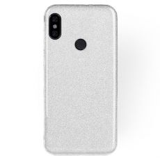 Púzdro SHINING CASE pre XIAOMI REDMI NOTE 5 (NOTE 5 PRO) - strieborné